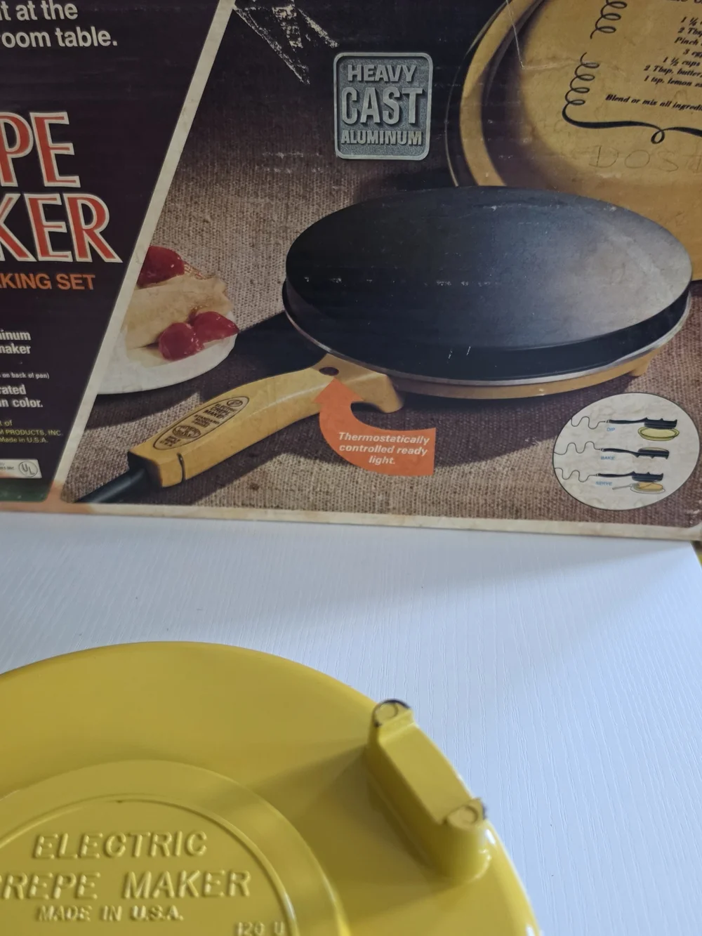 Vintage Nordoc Ware Crepe Maler in box